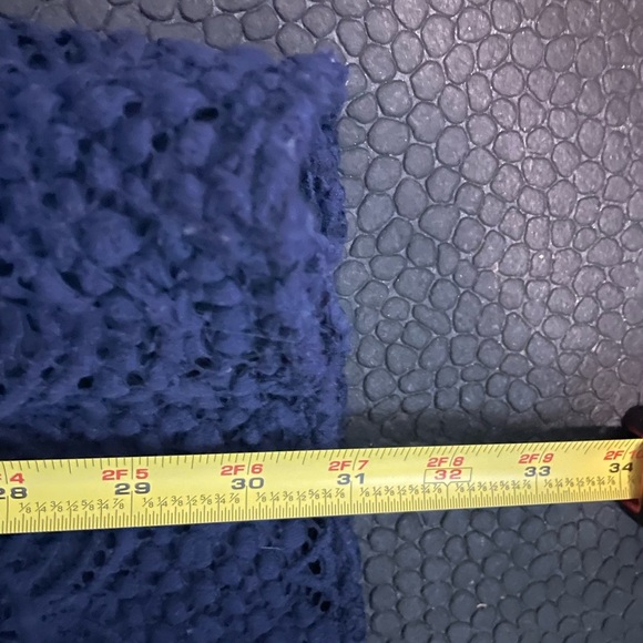 Lilly Pulitzer Scalloped‎ Shell Lace romper. Navy blue. Size medium - Picture 11 of 12